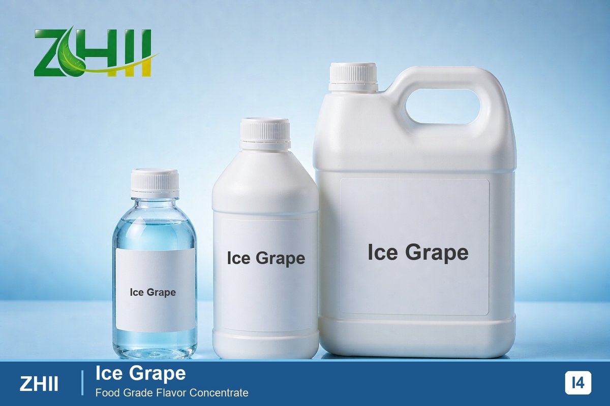 Ice Grape food flavor concentrate - ZHII food grade flavor in 125ml, 1L and 5L packaging