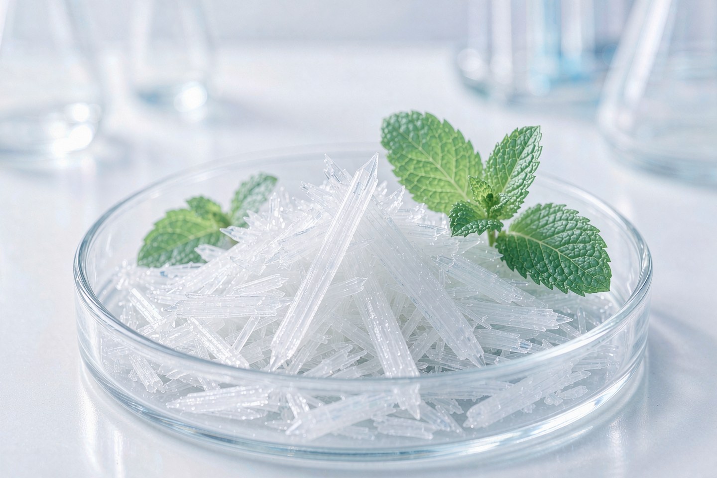 L-menthol crystals CAS 2216-51-1