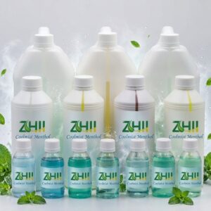 ZHII Coolmist Menthol Flavor M22 with misty blue-green liquid
