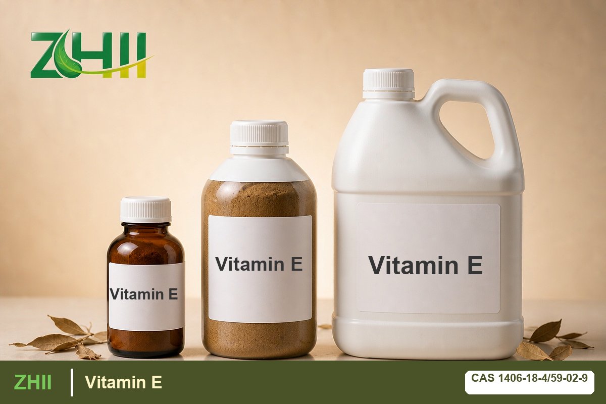Vitamin E - ZHII Plant Extract Manufacturer (CAS 1406-18-4/59-02-9)