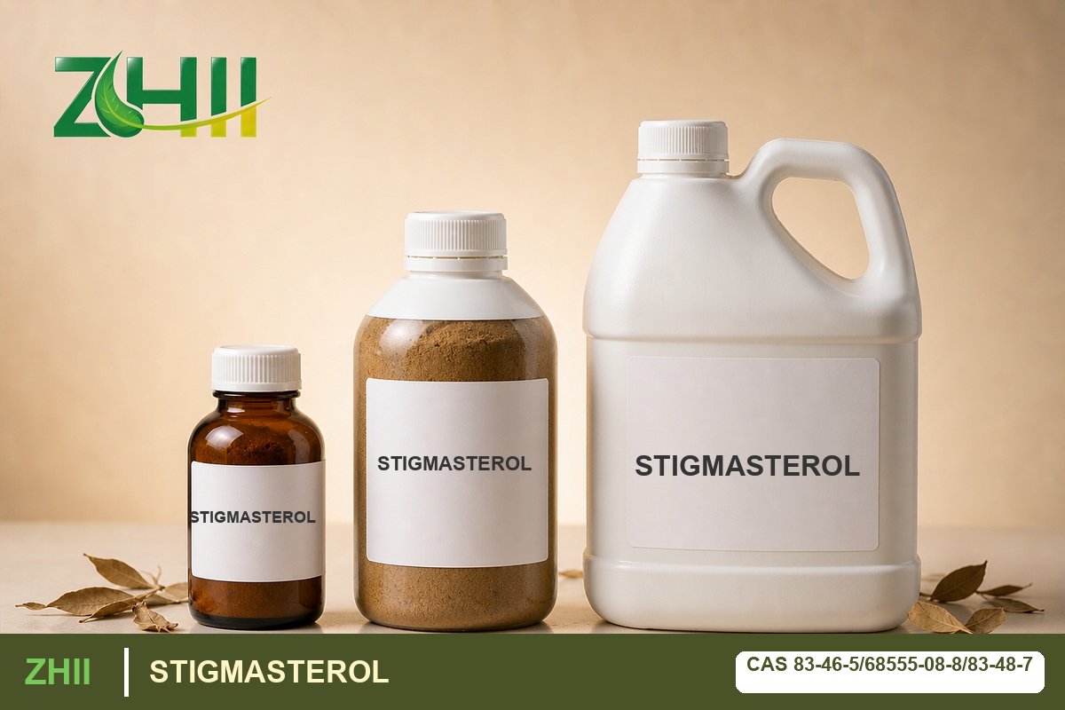 STIGMASTEROL - ZHII Plant Extract Manufacturer (CAS 83-46-5/68555-08-8/83-48-7)