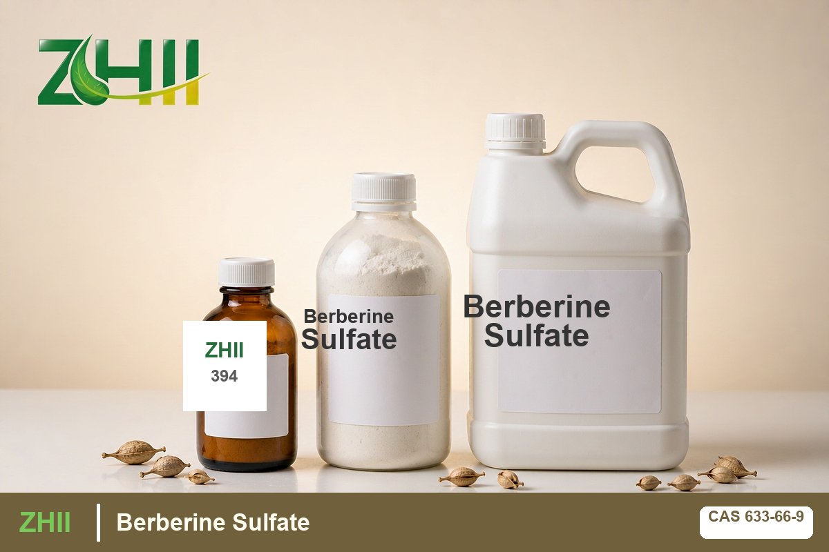 Berberine Sulfate - ZHII Plant Extract Manufacturer (CAS 633-66-9)