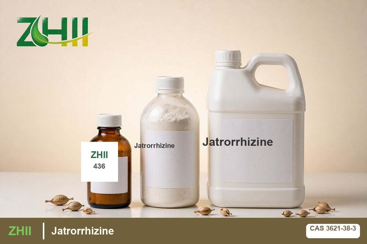 Jatrorrhizine - ZHII Plant Extract Manufacturer (CAS 3621-38-3)