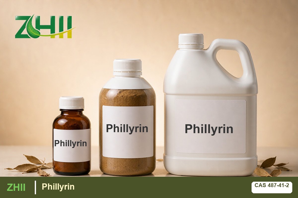 Phillyrin - ZHII Plant Extract Manufacturer (CAS 487-41-2)