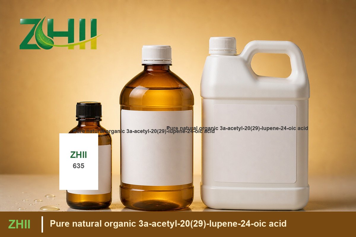 Pure natural organic 3a-acetyl-20(29)-lupene-24-oic acid - ZHII Plant Extract Manufacturer