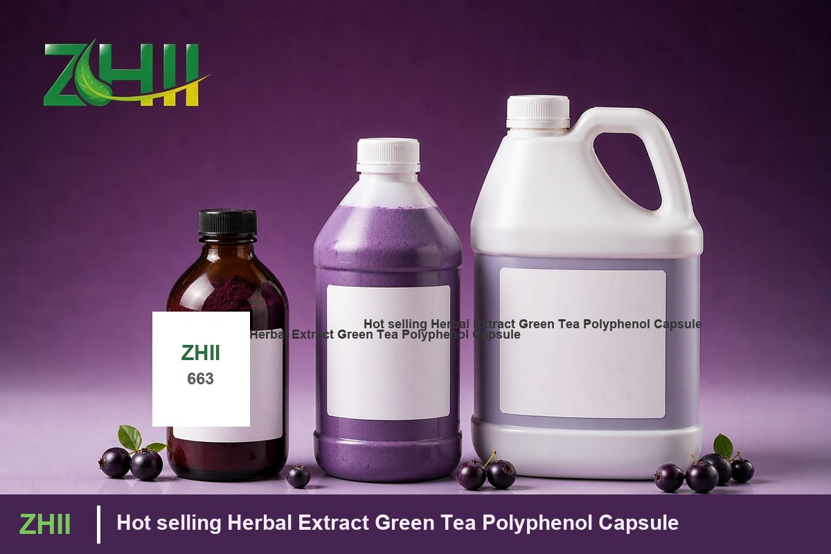 Hot selling Herbal Extract Green Tea Polyphenol Capsule - ZHII Plant Extract Manufacturer