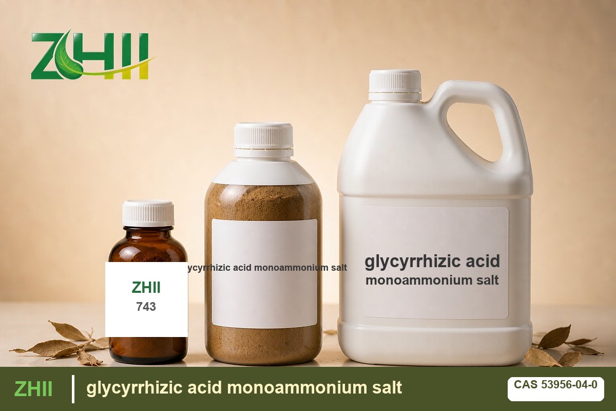 glycyrrhizic acid monoammonium salt - ZHII Plant Extract Manufacturer (CAS 53956-04-0)