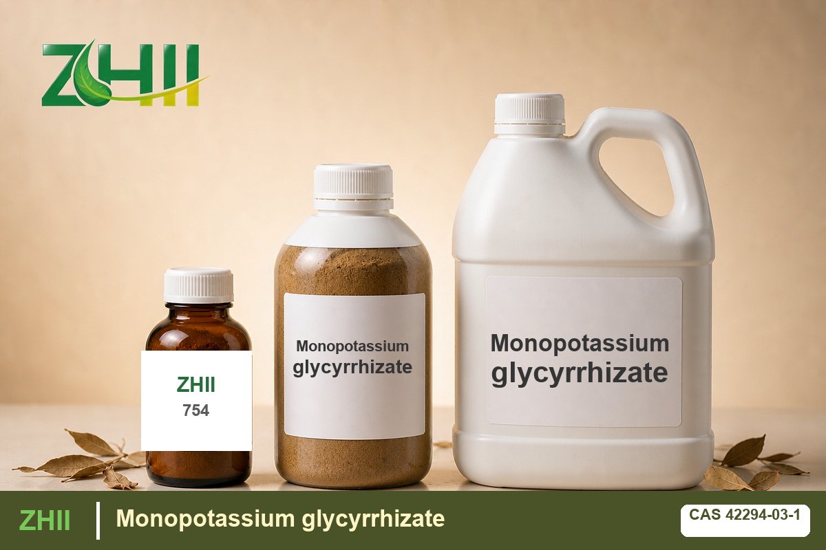 Monopotassium glycyrrhizate - ZHII Plant Extract Manufacturer (CAS 42294-03-1)