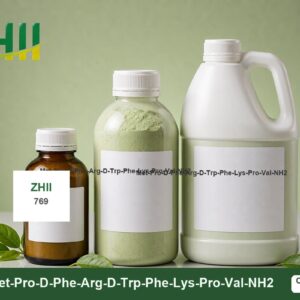 Met-Pro-D-Phe-Arg-D-Trp-Phe-Lys-Pro-Val-NH2 - ZHII Plant Extract Manufacturer (CAS 158563-45-2)
