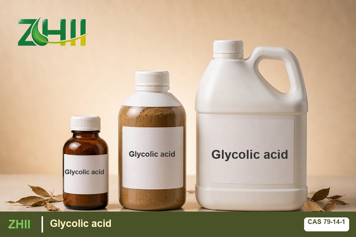 Glycolic acid - ZHII Plant Extract Manufacturer (CAS 79-14-1)