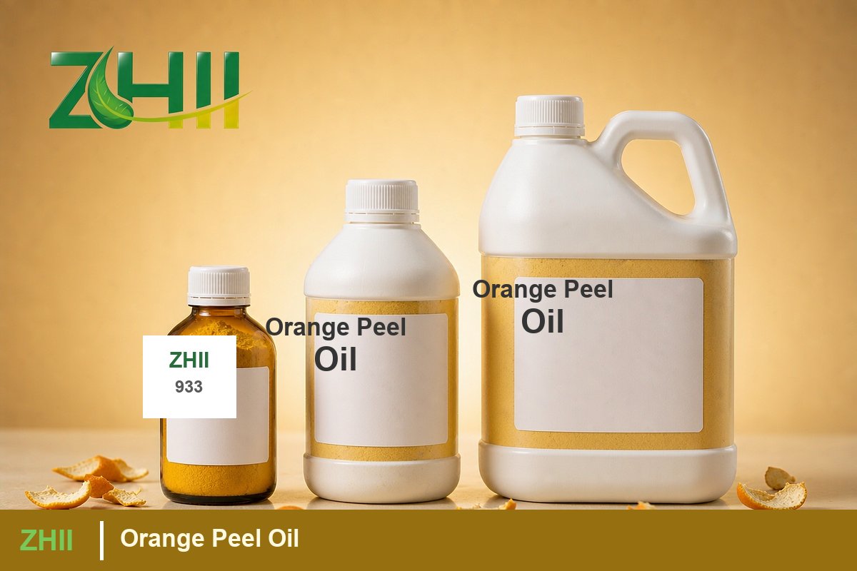 Orange Peel Oil - ZHII Plant Extract Manufacturer