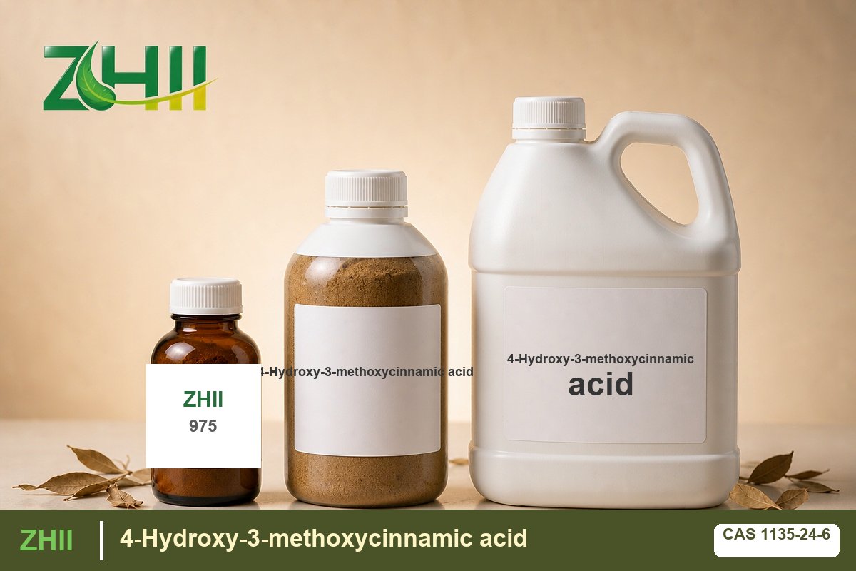 4-Hydroxy-3-methoxycinnamic acid - ZHII Plant Extract Manufacturer (CAS 1135-24-6)