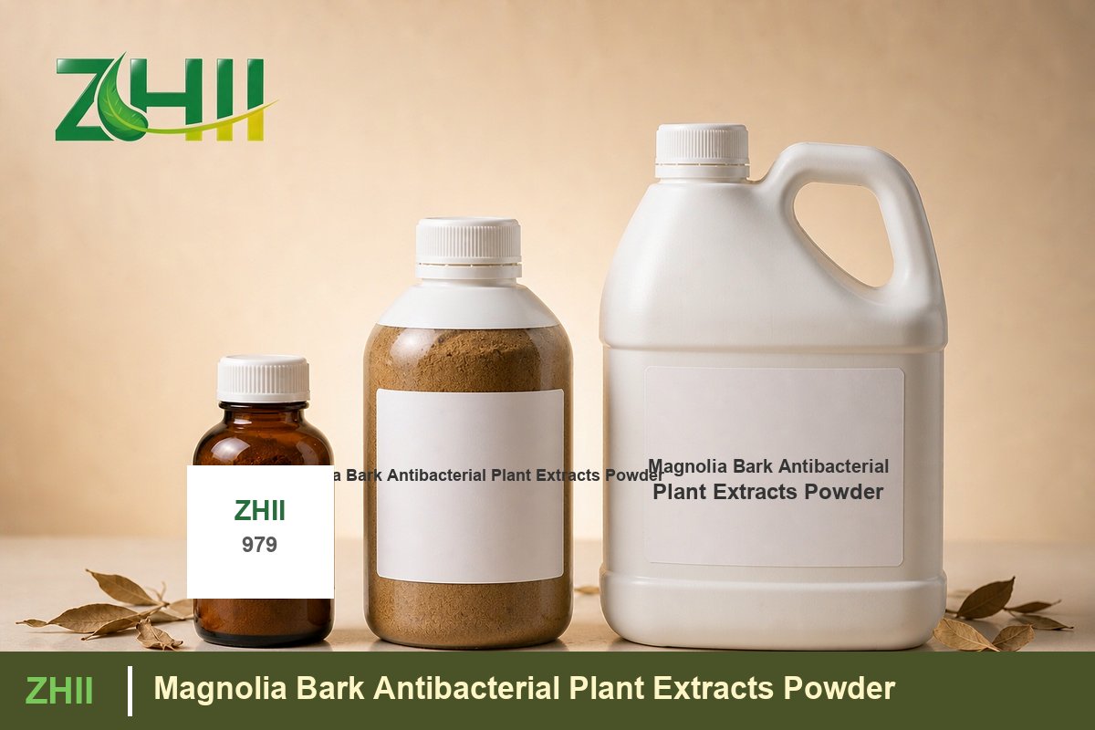Magnolia Bark Antibacterial Plant Extracts Powder - ZHII Plant Extract Manufacturer