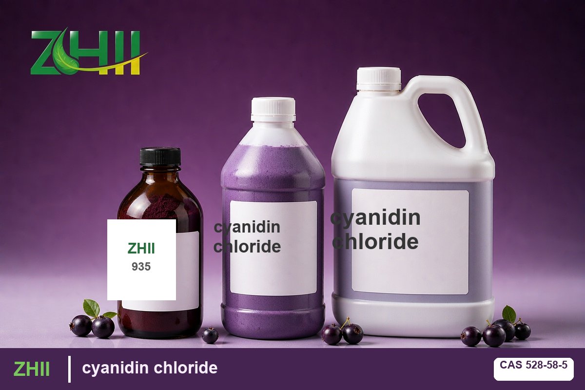 cyanidin chloride - ZHII Plant Extract Manufacturer (CAS 528-58-5)