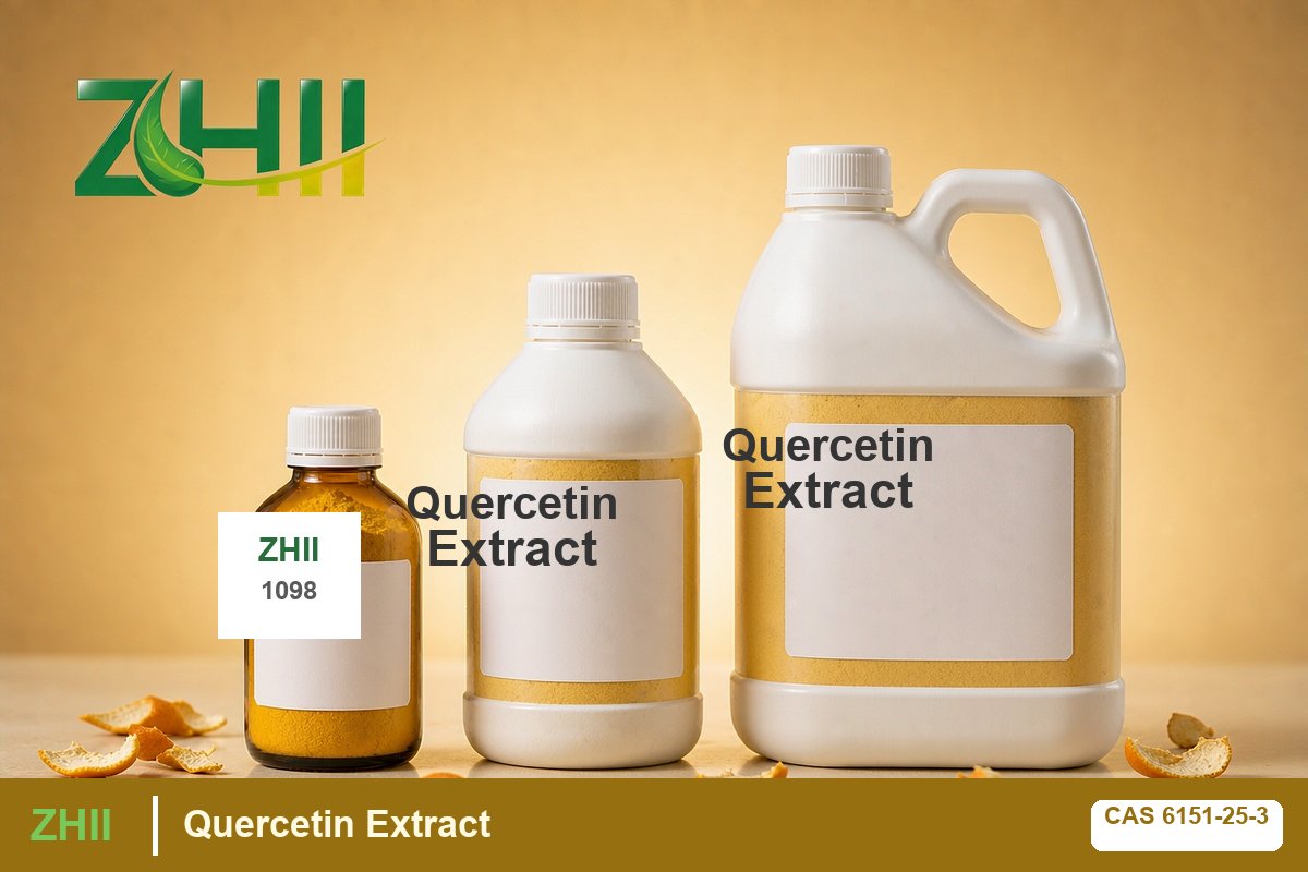 Quercetin Extract - ZHII Plant Extract Manufacturer (CAS 6151-25-3)