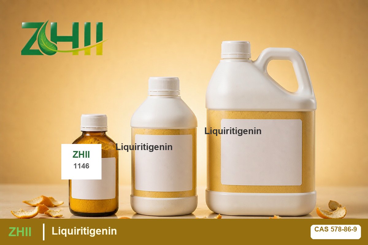 Liquiritigenin - ZHII Plant Extract Manufacturer (CAS 578-86-9)