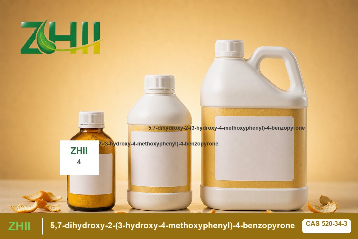 5,7-dihydroxy-2-(3-hydroxy-4-methoxyphenyl)-4-benzopyrone - ZHII Plant Extract Manufacturer (CAS 520-34-3)