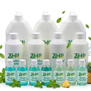 ZHII Malibu Menthol Flavor M21 with tropical turquoise liquid