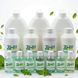 ZHII Peppermint Flavor M18 with classic peppermint green liquid