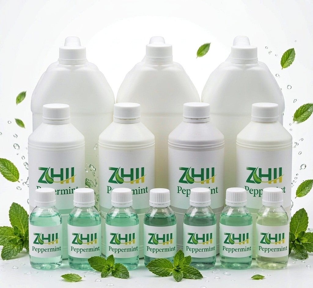 ZHII Peppermint Flavor M18 with classic peppermint green liquid