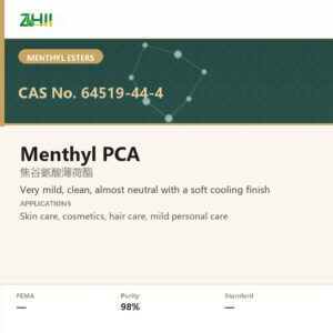Menthyl PCA (CAS 64519-44-4) - food grade aroma ingredient supplied by ZHII, ShaanXi ZhiYi Biotechnology China