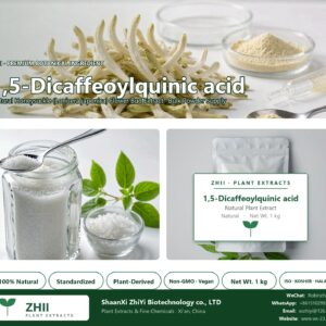 1,5-Dicaffeoylquinic acid natural Honeysuckle extract powder - ZHII ShaanXi ZhiYi Biotechnology supplier