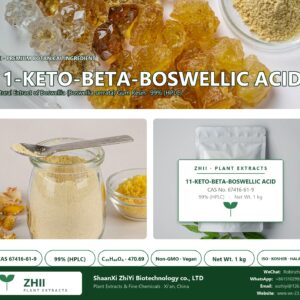 11-KETO-BETA-BOSWELLIC ACID CAS 67416-61-9 natural plant extract from Boswellia - ZHII ShaanXi ZhiYi Biotechnology supplier