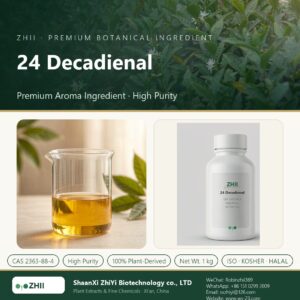 24 Decadienal liquid extract in laboratory beaker - ZHII Plant Extracts by ShaanXi ZhiYi Biotechnology