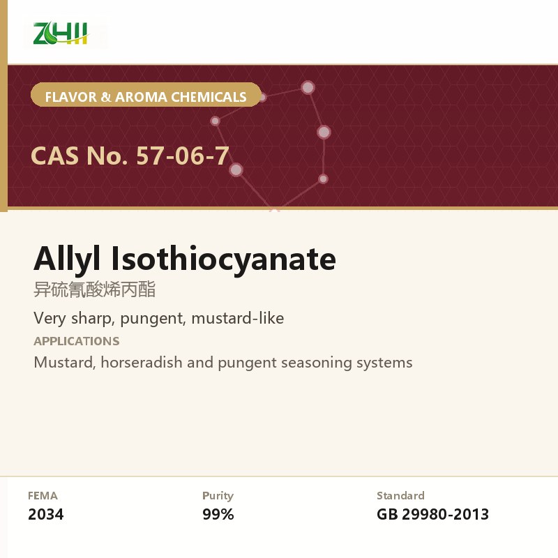 Allyl Isothiocyanate (CAS 57-06-7) - food grade aroma ingredient supplied by ZHII, ShaanXi ZhiYi Biotechnology China