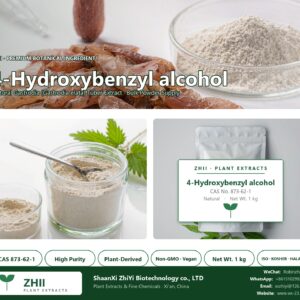 4-Hydroxybenzyl alcohol CAS 873-62-1 natural plant extract from Gastrodia - ZHII ShaanXi ZhiYi Biotechnology supplier