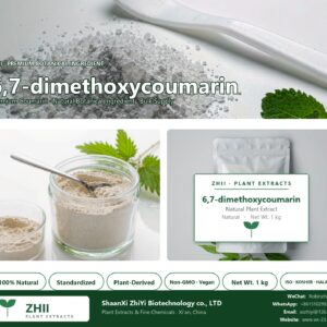 6,7-dimethoxycoumarin natural botanical extract powder - ZHII ShaanXi ZhiYi Biotechnology supplier
