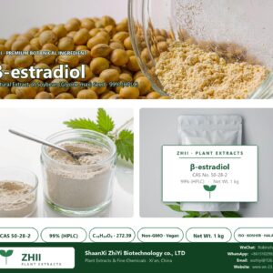 estradiol CAS 50-28-2 natural plant extract from Soybean - ZHII ShaanXi ZhiYi Biotechnology supplier