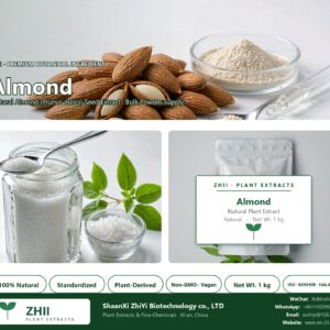 Almond Powder natural Almond extract powder - ZHII ShaanXi ZhiYi Biotechnology supplier