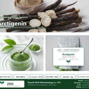 Arctigenin CAS 7770-78-7 natural plant extract from Burdock - ZHII ShaanXi ZhiYi Biotechnology supplier