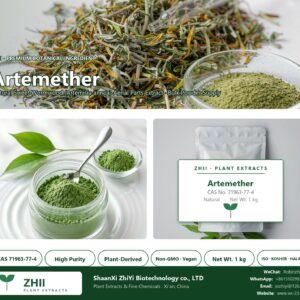 Artemether CAS 71963-77-4 natural plant extract from Sweet Wormwood - ZHII ShaanXi ZhiYi Biotechnology supplier