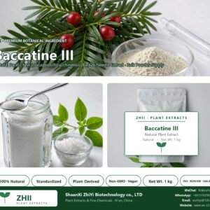 Baccatine III natural Pacific Yew extract powder - ZHII ShaanXi ZhiYi Biotechnology supplier