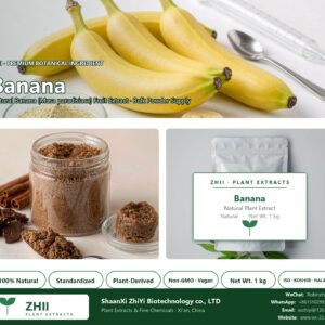 Banana Powder natural Banana extract powder - ZHII ShaanXi ZhiYi Biotechnology supplier