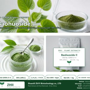 Baohuoside II CAS 52959-21-4 natural plant extract from Horny Goat Weed - ZHII ShaanXi ZhiYi Biotechnology supplier