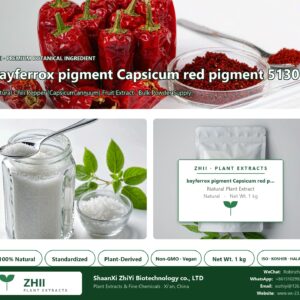 bayferrox pigment Capsicum red pigment 5130 natural Chili Pepper extract powder - ZHII ShaanXi ZhiYi Biotechnology supplier