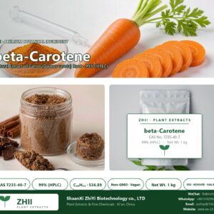 beta-Carotene CAS 7235-40-7 natural plant extract from Carrot - ZHII ShaanXi ZhiYi Biotechnology supplier
