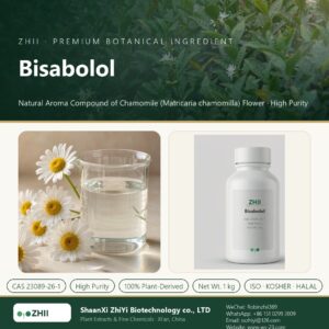 Bisabolol liquid extract in laboratory beaker - ZHII Plant Extracts by ShaanXi ZhiYi Biotechnology