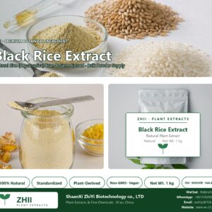 Black Rice Extract natural Rice extract powder - ZHII ShaanXi ZhiYi Biotechnology supplier