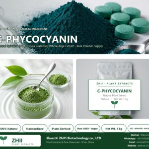 C-PHYCOCYANIN natural Spirulina extract powder - ZHII ShaanXi ZhiYi Biotechnology supplier