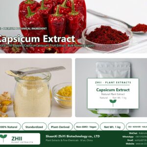Capsicum Extract natural Chili Pepper extract powder - ZHII ShaanXi ZhiYi Biotechnology supplier