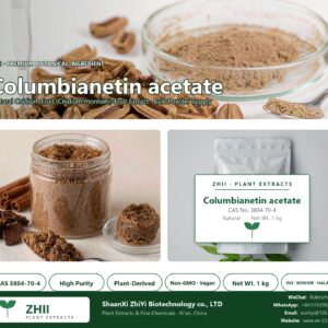 Columbianetin acetate CAS 3804-70-4 natural plant extract from Cnidium Fruit - ZHII ShaanXi ZhiYi Biotechnology supplier