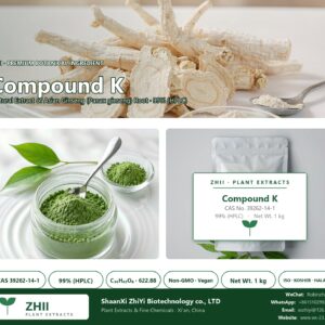 Compound K CAS 39262-14-1 natural plant extract from Asian Ginseng - ZHII ShaanXi ZhiYi Biotechnology supplier