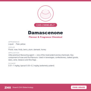 Damascenone (CAS 23696-85-7) - Food Grade Flavour & Fragrance Chemical by ZHII