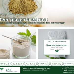 Deer placenta extract natural Fermentation Product extract powder - ZHII ShaanXi ZhiYi Biotechnology supplier