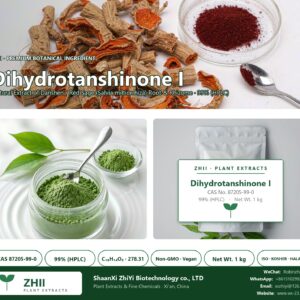 Dihydrotanshinone I CAS 87205-99-0 natural plant extract from Danshen / Red Sage - ZHII ShaanXi ZhiYi Biotechnology supplier
