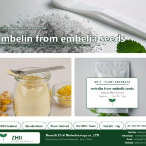 embelin from embelia seeds natural botanical extract powder - ZHII ShaanXi ZhiYi Biotechnology supplier